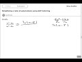 Simplifying Rational Expressions