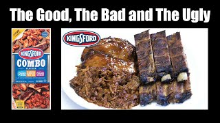Kingsford Fully Cooked 3 Meat Combination - The Good The Bad and The Ugly - WHAT ARE WE EATING??