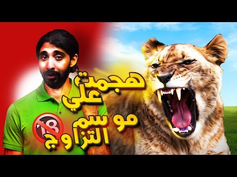 هجمت علي !!! وهي بفترة التزاوج🔞