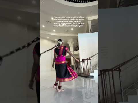 Indian classical dance is not for the weak 👏🏽 #indian #viral #shorts #malayalam