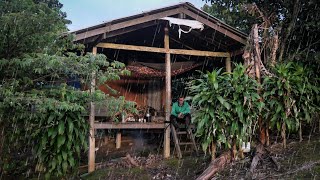 ลุยทางโหดไปนอนเขาหินระฆัง บ้านไร่อันกว้างใหญ่ ฝนตกเบาๆป่าสวยงามที่สุด [วรวิช]