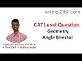 Triangle Area and Angle Bisector Theorem