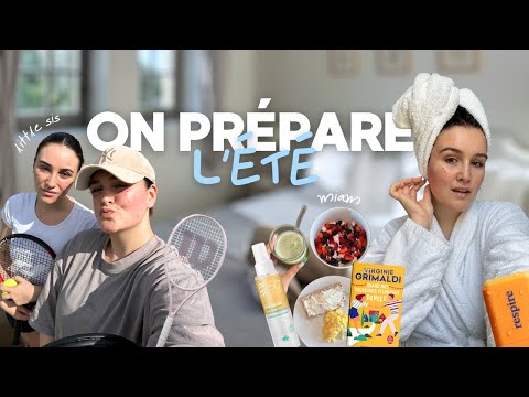 week-end avec ma soeur (on prépare l'été)