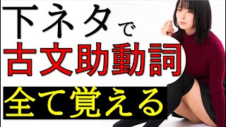【神回】下ネタで覚える！全古文助動詞【高校古文】最強の覚え方