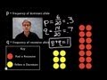 Exploring the Hardy-Weinberg Equation and Its Applications