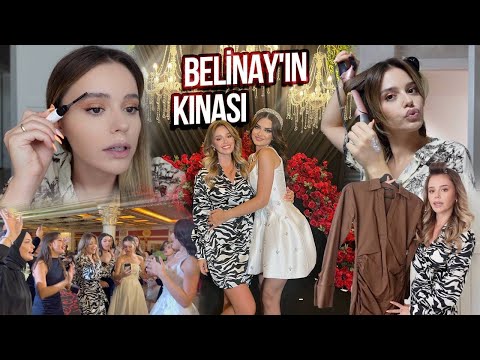 BİRLİKTE KINAYA HAZIRLANALIM+ VLOG🕊️ Saç , Makyaj, Kombin, 💌