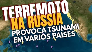 🔥 URGENTE! MAIOR TERREMOTO DA HISTÓRIA NA RÚSSIA GERA ALERTA DE TSUNAMI E EVACUAÇÕES EM MASSA! 🌊🆘