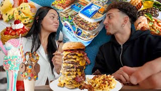 TRYING EVERY FOOD ITEM ON A CRUISE SHIP!! *ULTIMATE BIG BACK DAY*