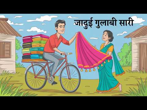 जादुई गुलाबी साड़ी | Jadui Gulabi Saree | Hindi Magical Story