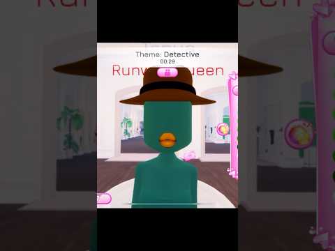 Perry the Platypus in DRESS TO IMPRESS #fashiondress #bloxburg  #fashion #roblox #dresstoimpress