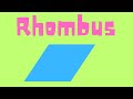 Understanding Rhombuses