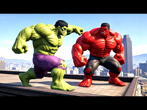 SUPERHEROES vs SUPERVILLAIN ANIMATION GAME COMPILATION GTA V Ep#5