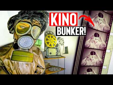 Wir klettern in geheimen SS-STOLLEN!🪖| KINOSAAL im Bunker entdeckt…ORIGINAL-FILME noch da!
