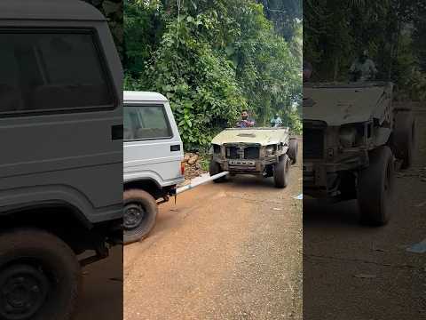 കാണാത്തവർ കണ്ടോളൂ!!വണ്ടി കെട്ടിവലിക്കാൻ ഇതിലും നല്ലൊരു വഴി വേറെയില്ല! ഉണ്ടോ??#kerala