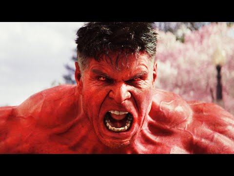 Captain America Brave New World Red Hulk Fight in Hindi Captain America 2025