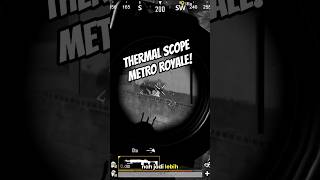 Cobain Thermal Scope di Metro Royale! PUBGM
