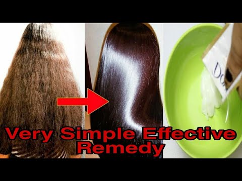 शैम्पू के बाद 2 मिनट लगाये बाल Super Silky Smooth चमकदार, बना देगा- Super Silky Shiny Hair at Home