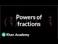 Exploring Powers of Fractions and Exponents