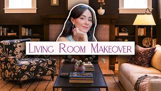 Dark Academia Living Room Makeover! (pt. 2)