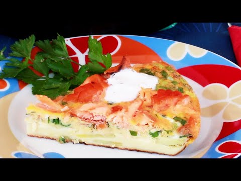 Spanische TORTILLA mit LACHS