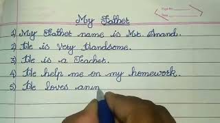 Essay || Paragraph || Cursive Handwriting || Calligraphy