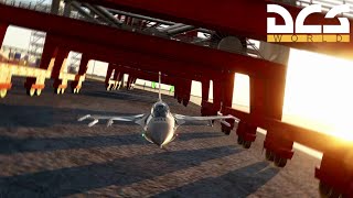 Harbor Crane Race | F-16C | DCS | 4k