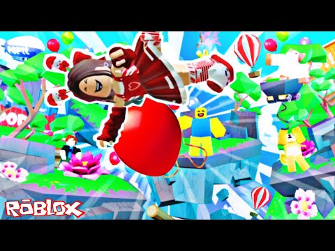 VIREI UM BALÃO E NÃO PODE SER ESTOURADO no Roblox (Balloon Buddies)