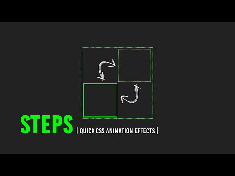 Steps | Quick CSS Animation Effects