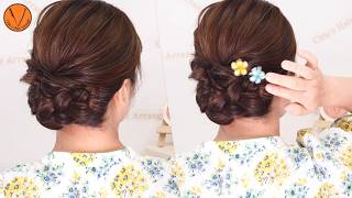 【セミロング ロングヘア向け】着物、浴衣、ドレスに似合うヘアアレンジ