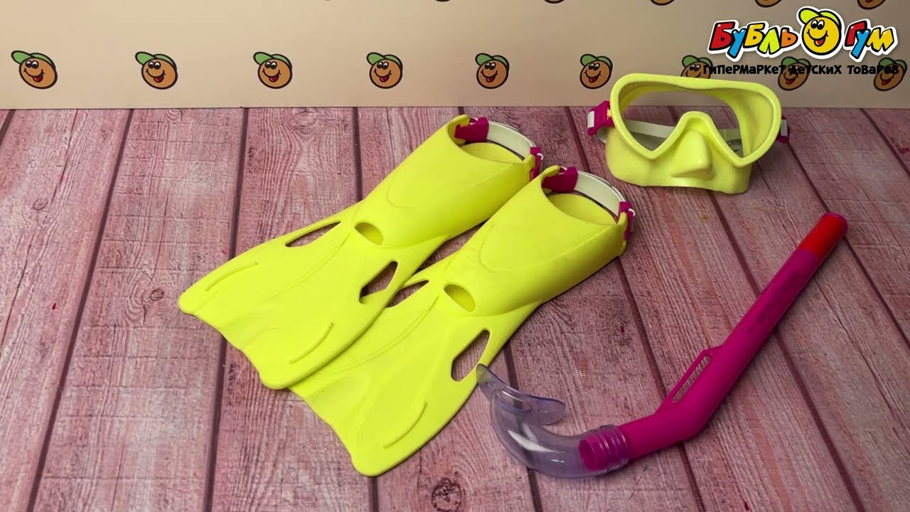 Набор для ныряния Bestway Утенок с 3лет в ассортименте - видео Набор для ныряния Bestway Утенок с 3лет в ассортименте - видео