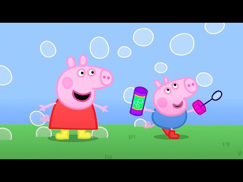 Peppa Pig Blows Bubbles! 🐷 | Peppa Pig | Full Episodes | Kids Cartoons