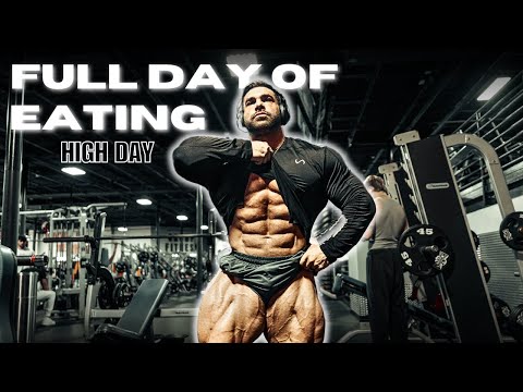 FULL DAY OF EATING | HIGH DAY | 3 WEEKS OUT OF ARNOLD CLASSIC