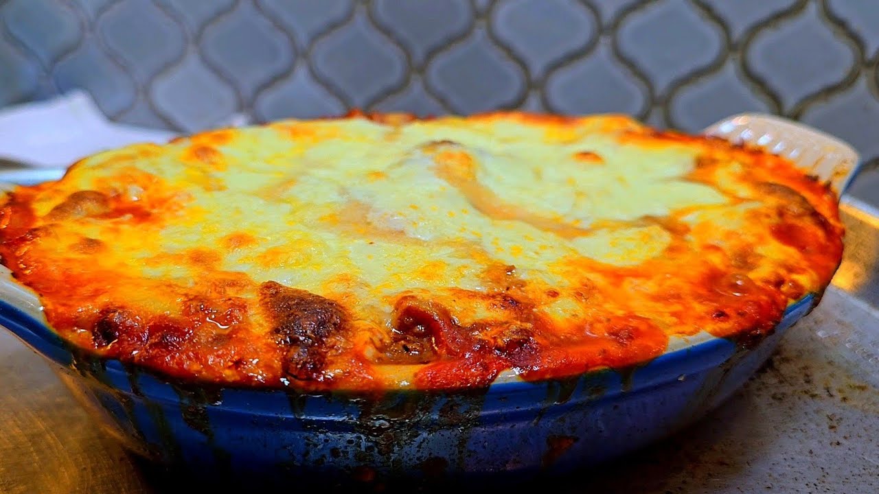 The best Lasagna for TWO I've ever made - Homemade Lasagna Recipe