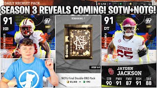 SEASON 3 REVEALS COMING! SOTW+NOTG!