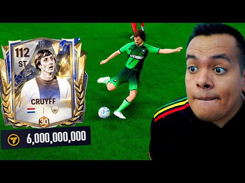 JOHAN CRUYFF TOTY, Pero su CARTA EVOLUCIONA al MAXIMO