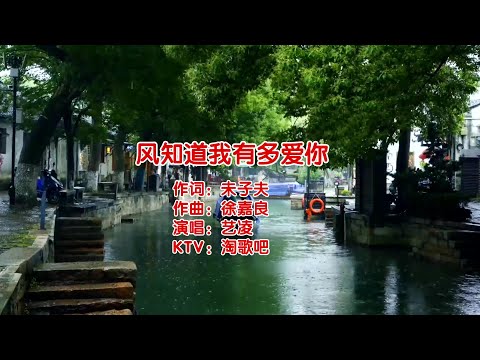 风知道我有多爱你-艺凌-伴奏 KARAOKE