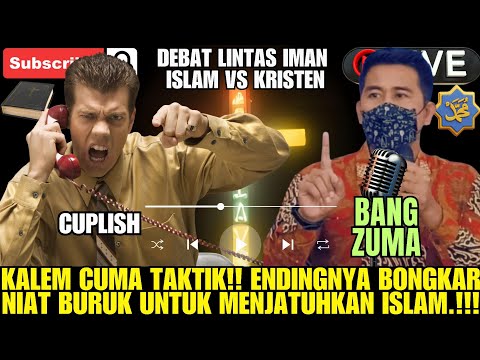 Kalemnya Cuma Taktik.!!! Endingnya Bongkar Niat Buruk Untuk Menjatuhkan Islam di Depan Bang Zuma.!!!