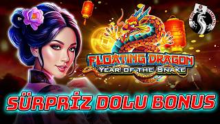 🔥 GÜZEL SÜRPRİZLERLE GELDİ! 🎰 FLOATING DRAGON YEAR OF THE SNAKE | PRAGMATIC PLAY SLOT OYUNLARI