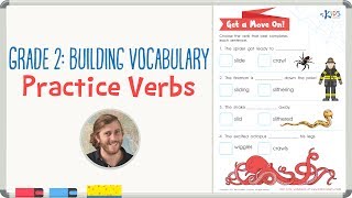 Practice Verbs - Building Vocabulary - Grade 2