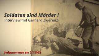 Soldaten sind Mörder, ein Interview mit Gerhard Zwerenz