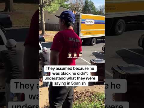 Making racial remarks in Spanish has repercussions😩 #trending #viralvideo #shorts #short #video