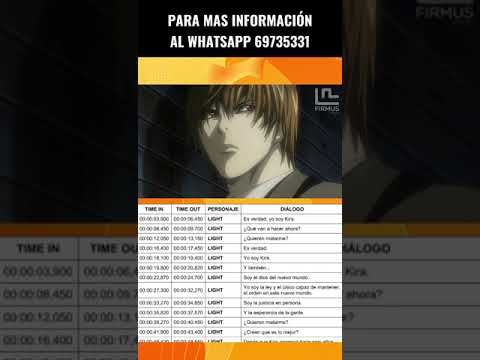 CONCURSO DE DOBLAJE - FIRMUS MEDIA - OTAKU PALOOZA 10