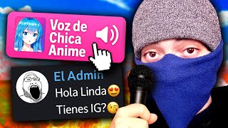FINGI SER MUJER EN DISCORD USANDO VOCES IA 🗣️‼️👩😂