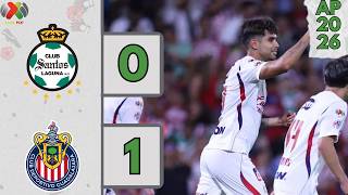 Santos Laguna Vs. Chivas | Highlights | Liga Mx Apertura 2026 Jornada 4