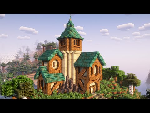 Minecraft Fantasy Tower House Tutorial!