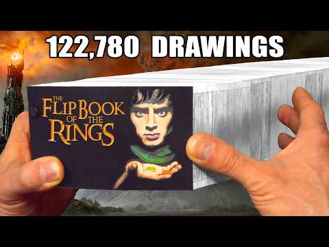 Turning Lord of the Rings into the World's Longest Flipbook