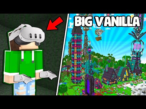 TORNO DOPO 3 ANNI CON IL VISORE NELLA BIG VANILLA su MINECRAFT!