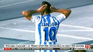 2015/2016, Serie B, Pescara - Cagliari 1-0 (06g)