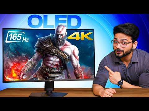 4K 165Hz OLED Gaming + Editing Monitor 🔥 | MSI MAG 321UP Unboxing & Review ⚡️