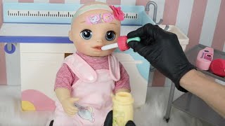 Boneca Baby Alive Bebê Laurinha na Rotina do Pediatra